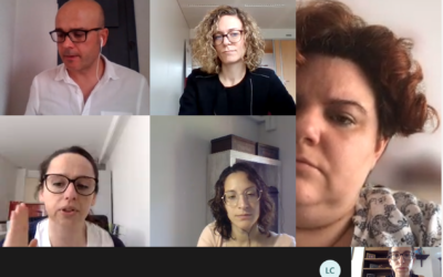 Online meeting with the Key Staff Members